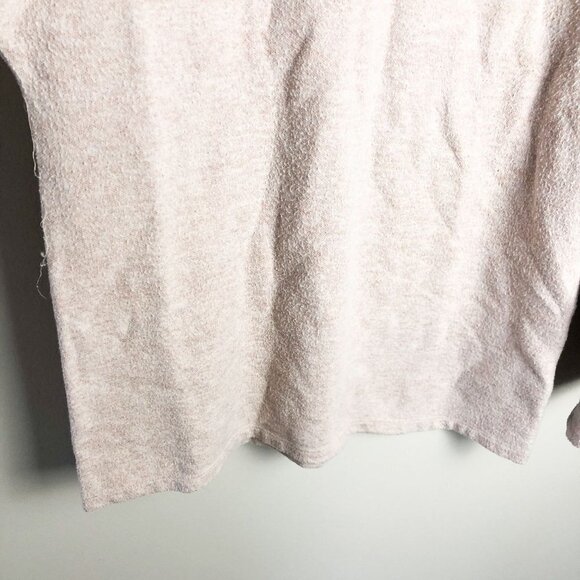 Zara Tan Crewneck Boxy Fit Sweater Small - Picture 4 of 8